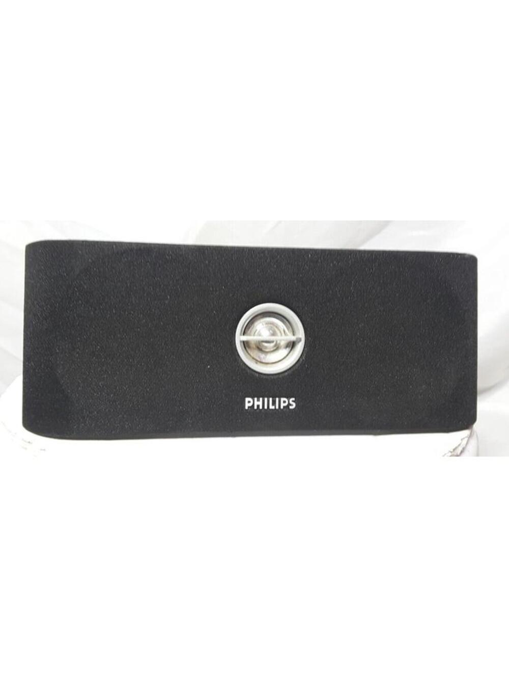 Philips CS3400P Center Channel Speaker HTS3450 Home Theater Black Wired Tested